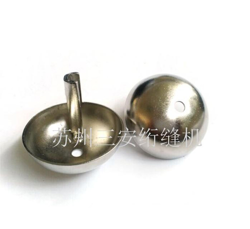 單針絎縫機(jī)配件薄款大壓腳無(wú)缺口和斜缺口外直徑約4.8CM高約3.8CM